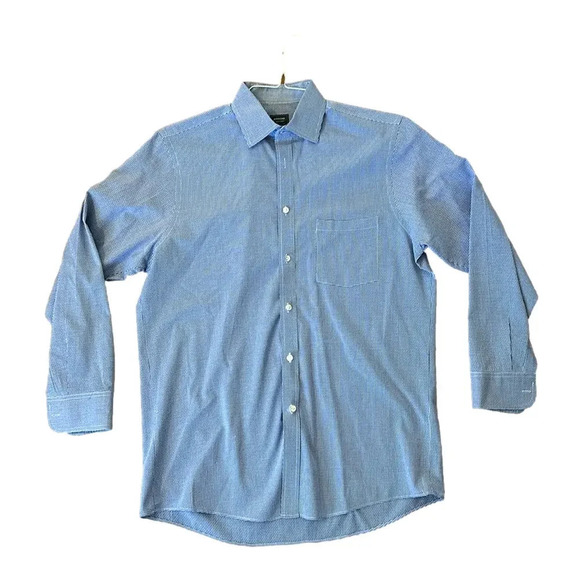 Arrow Men’s Button Down Shirt Size 32/33 - Picture 1 of 4